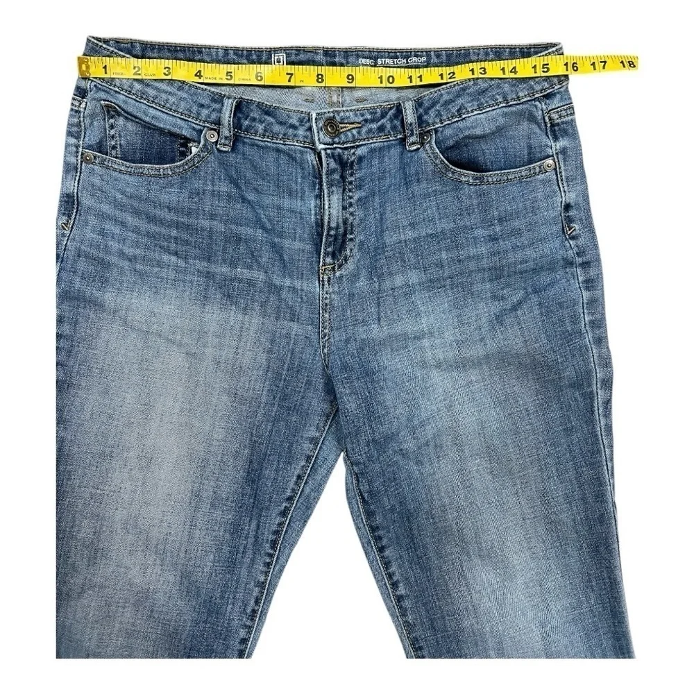 Liz Claiborne Stretched Cropped Jeans Size 10 Women's
